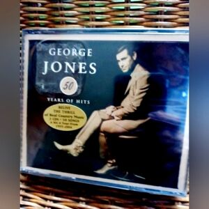 George Jones 50 years of hits cd